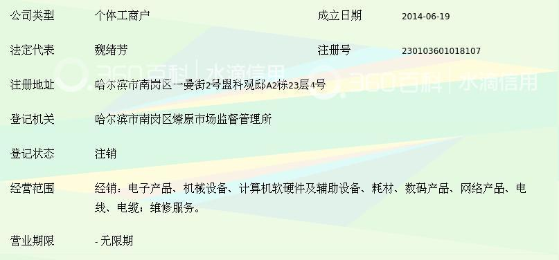 哈尔滨市南岗区励丰电子产品经销部